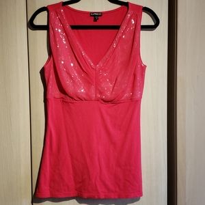 Express Sequin Tank